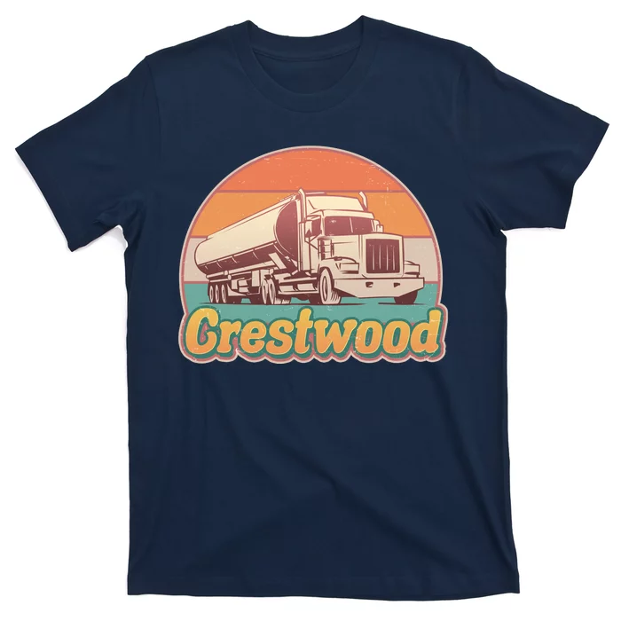 Vintage Crestwood Tanker Truck T-Shirt