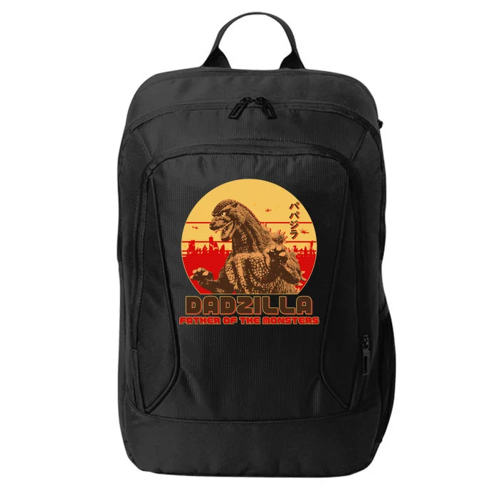 Vintage Dadzilla Father of the Monsters City Backpack