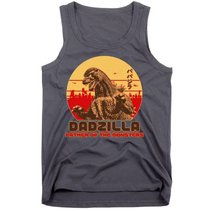 Vintage Dadzilla Father of the Monsters Tank Top