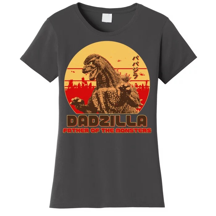 Vintage Dadzilla Father of the Monsters Women's T-Shirt