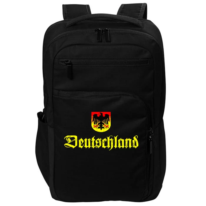 Vintage Deutschland German Logo Impact Tech Backpack