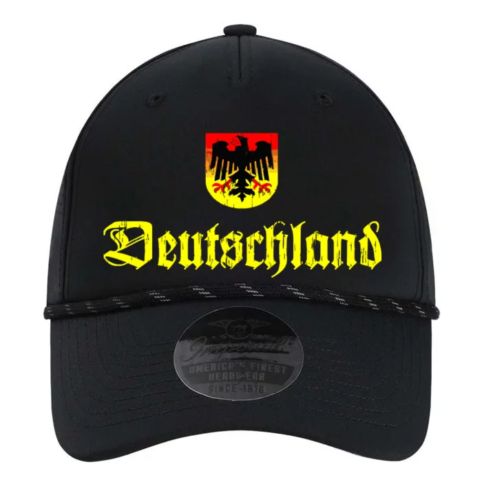 Vintage Deutschland German Logo Performance The Dyno Cap