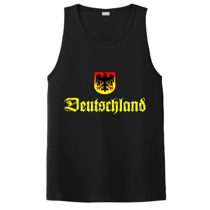 Vintage Deutschland German Logo Performance Tank