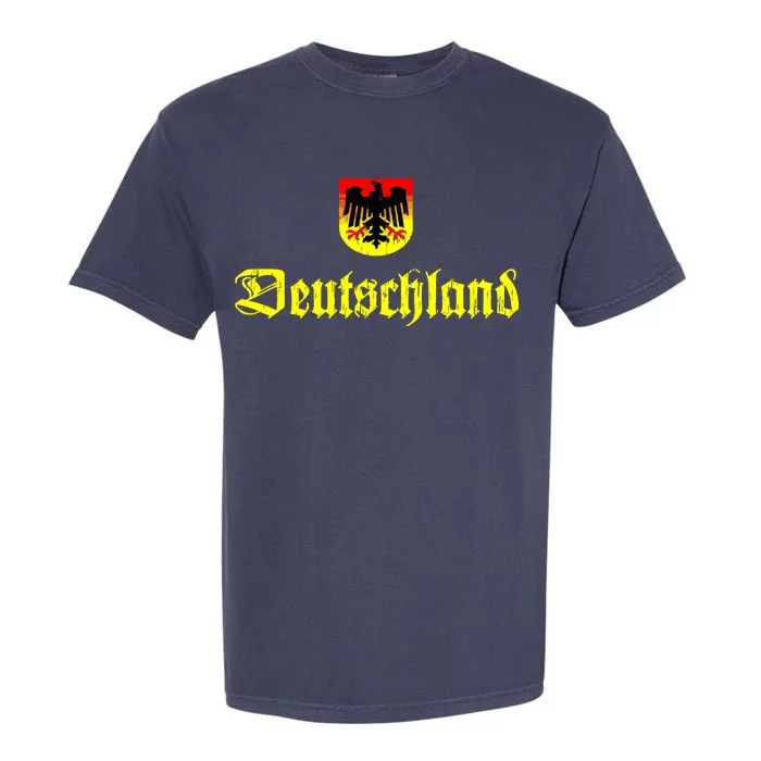 Vintage Deutschland German Logo Garment-Dyed Heavyweight T-Shirt