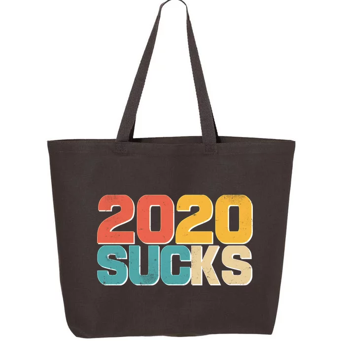 Vintage Distressed 2020 Sucks 25L Jumbo Tote