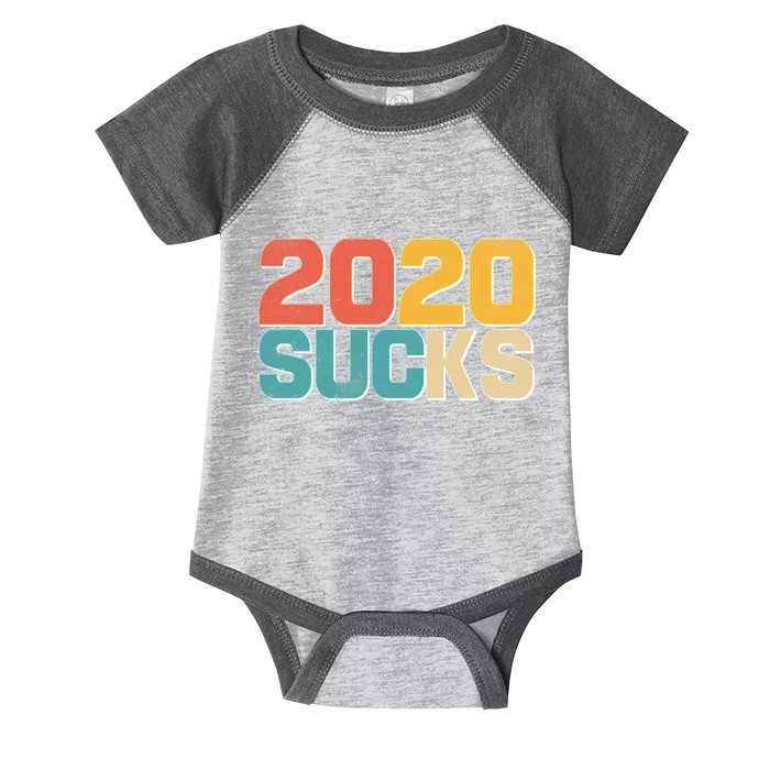 Vintage Distressed 2020 Sucks Infant Baby Jersey Bodysuit