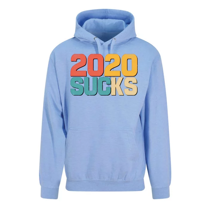 Vintage Distressed 2020 Sucks Unisex Surf Hoodie