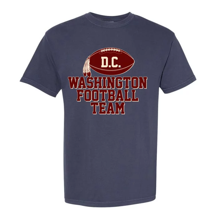 Vintage Distressed Washington DC Football Team Garment-Dyed Heavyweight T-Shirt