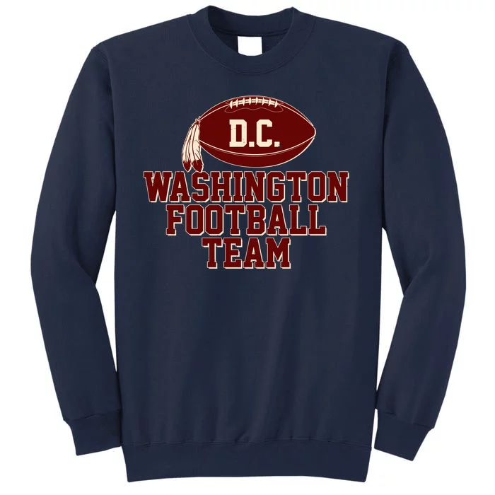 Vintage Distressed Washington DC Football Team Tall Sweatshirt