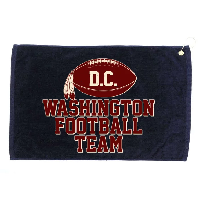 Vintage Distressed Washington DC Football Team Grommeted Golf Towel