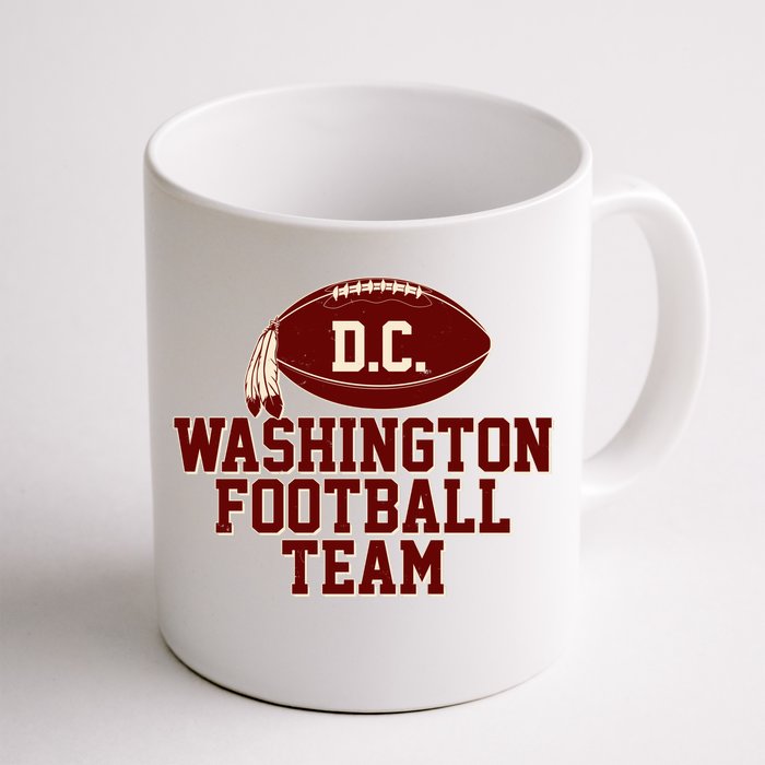 Vintage Distressed Washington DC Football Team Front & Back Coffee Mug