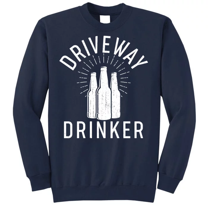 Vintage Driveway Drinker Tall Sweatshirt