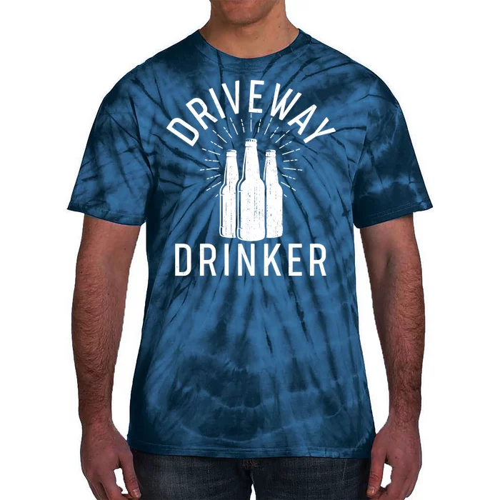 Vintage Driveway Drinker Tie-Dye T-Shirt