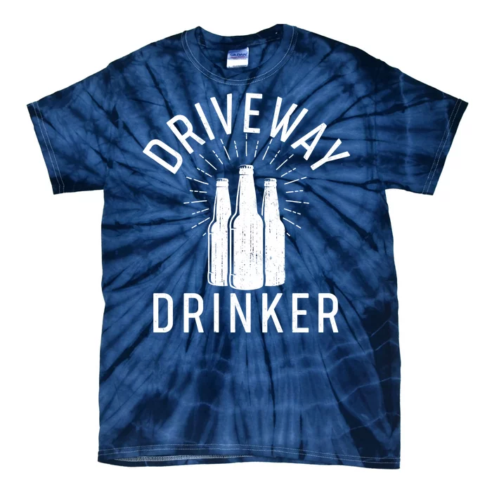 Vintage Driveway Drinker Tie-Dye T-Shirt