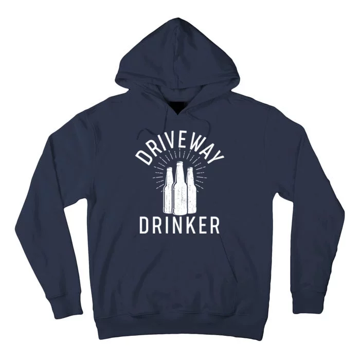 Vintage Driveway Drinker Tall Hoodie