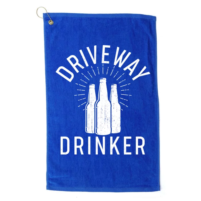 Vintage Driveway Drinker Platinum Collection Golf Towel