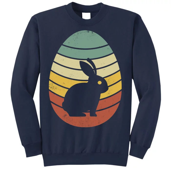 Vintage Easter Bunny Egg Sweatshirt