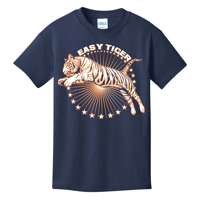 Vintage Easy Tiger Kids T-Shirt