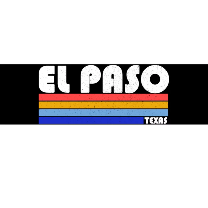 Vintage El Paso Texas Bumper Sticker