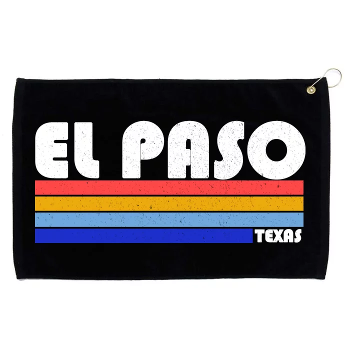 Vintage El Paso Texas Grommeted Golf Towel