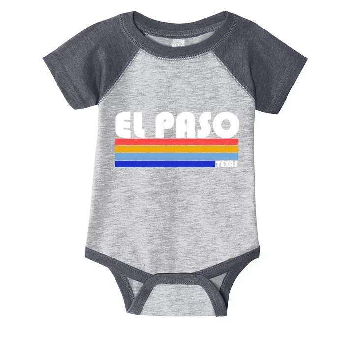 Vintage El Paso Texas Infant Baby Jersey Bodysuit