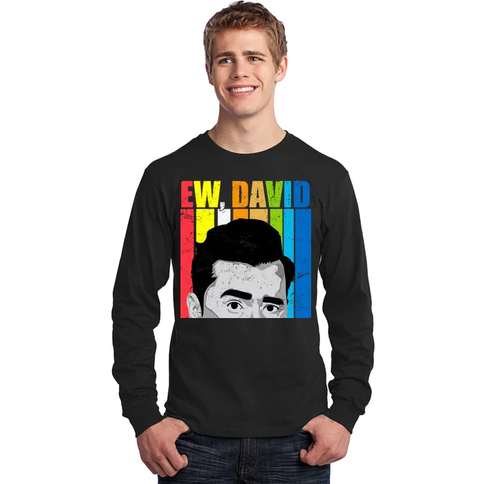 Vintage Ew David Funny Long Sleeve Shirt