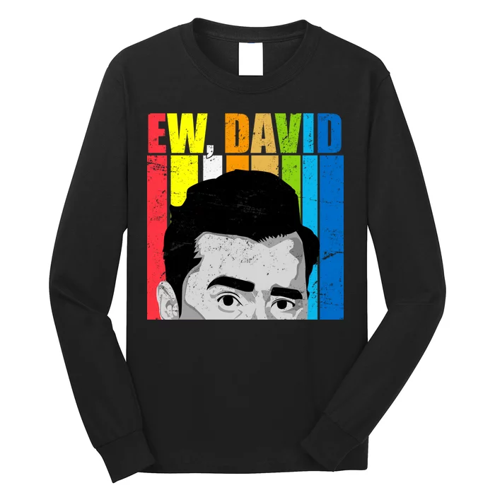 Vintage Ew David Funny Long Sleeve Shirt