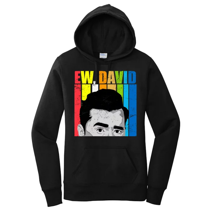 Vintage Ew David Funny Women's Pullover Hoodie