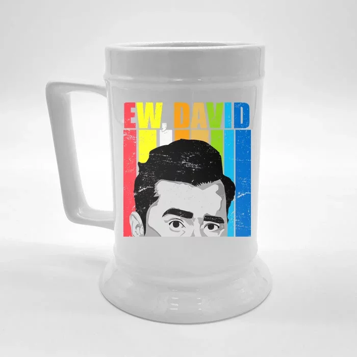 Vintage Ew David Funny Front & Back Beer Stein