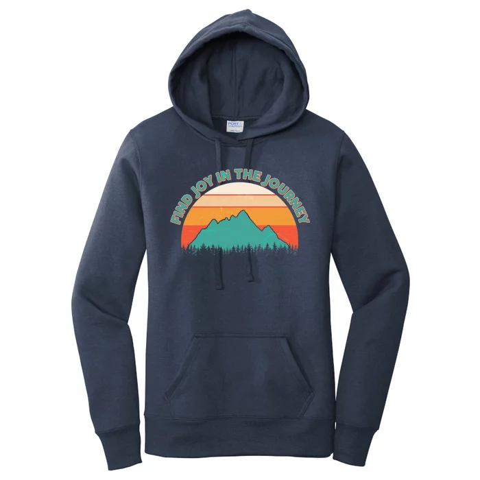 Vintage Find Joy In The Journey Women's Pullover Hoodie