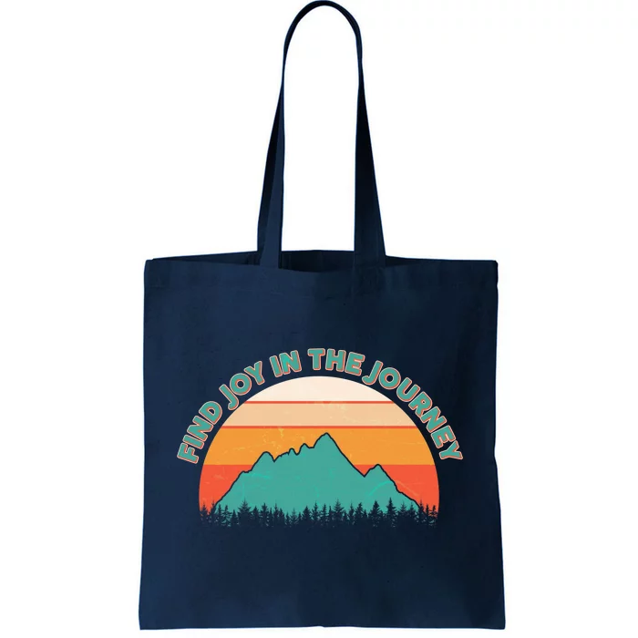 Vintage Find Joy In The Journey Tote Bag