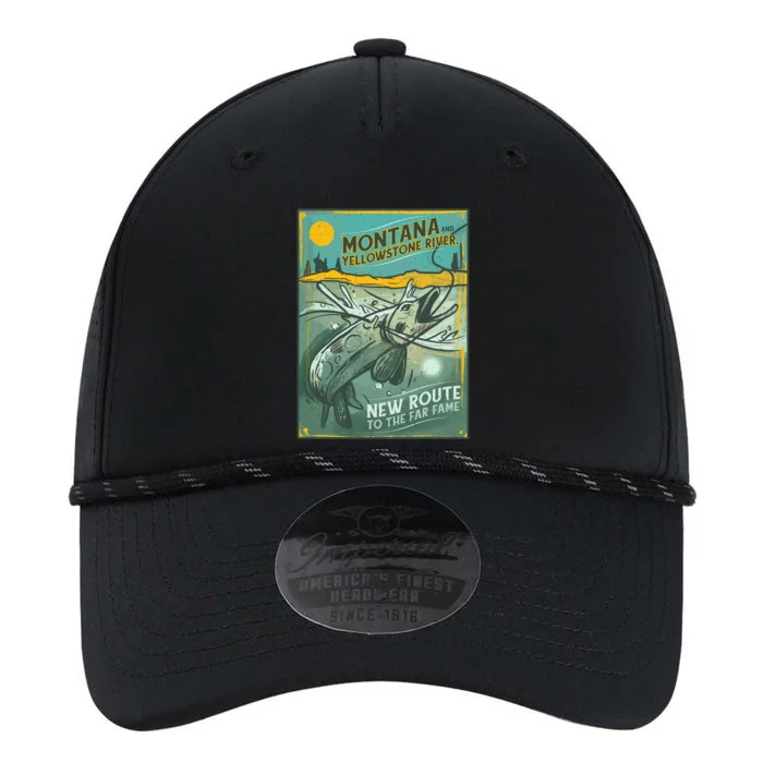 Vintage Fishing Montana Performance The Dyno Cap