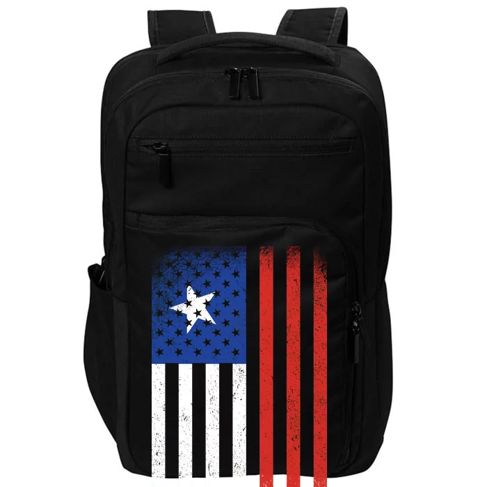 Vintage Flag Of Chile Impact Tech Backpack