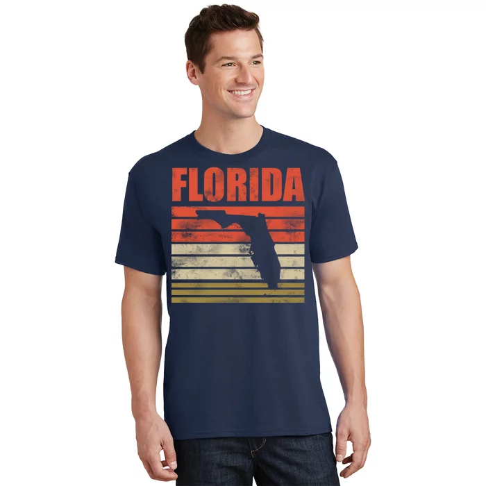 Florida State Map T-Shirt