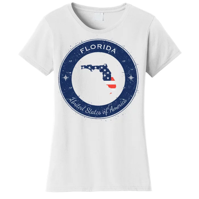 Vintage Florida USA Badge Women's T-Shirt