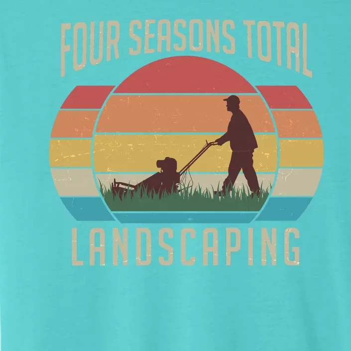 Vintage Four Seasons Total Landscaping ChromaSoft Performance T-Shirt