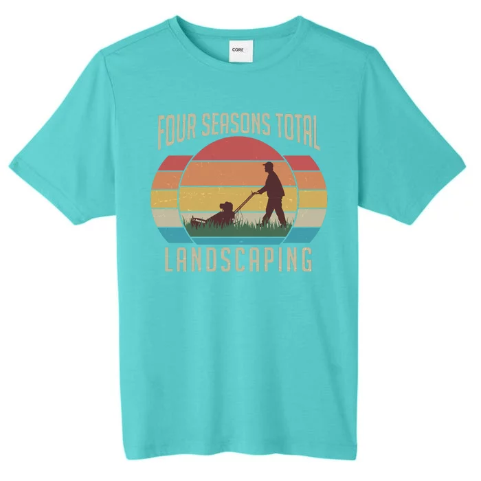 Vintage Four Seasons Total Landscaping ChromaSoft Performance T-Shirt