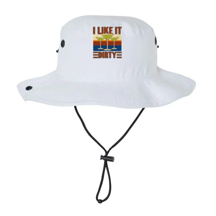 Vintage Funny I Like It Dirty Martini Drinks Legacy Cool Fit Booney Bucket Hat