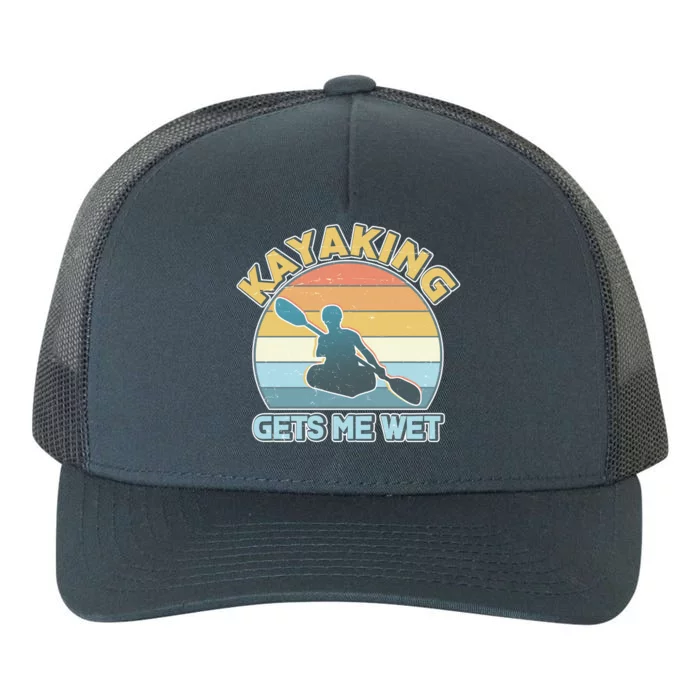 Vintage Funny Kayaking Get Me Wet Yupoong Adult 5-Panel Trucker Hat