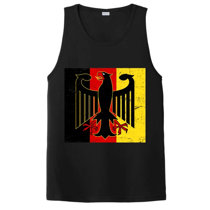 Vintage German Eagle Emblem Flag Performance Tank