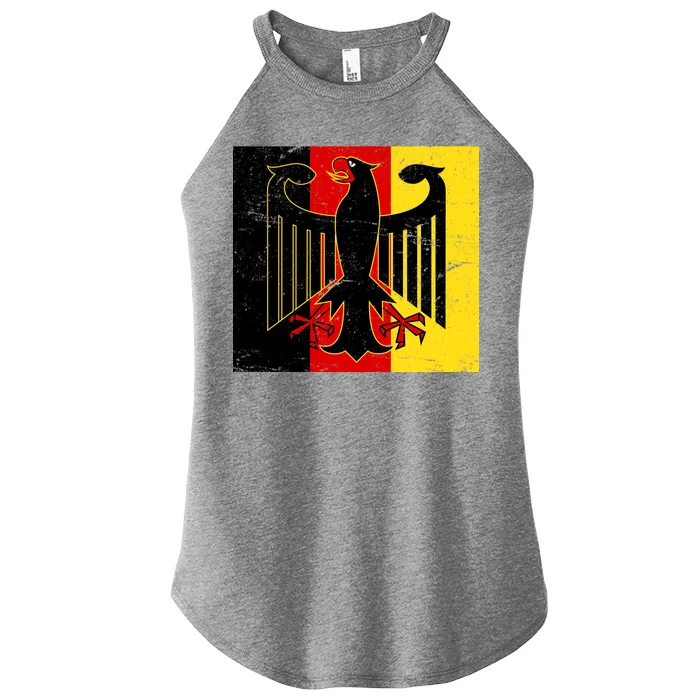 Vintage German Eagle Emblem Flag Women’s Perfect Tri Rocker Tank