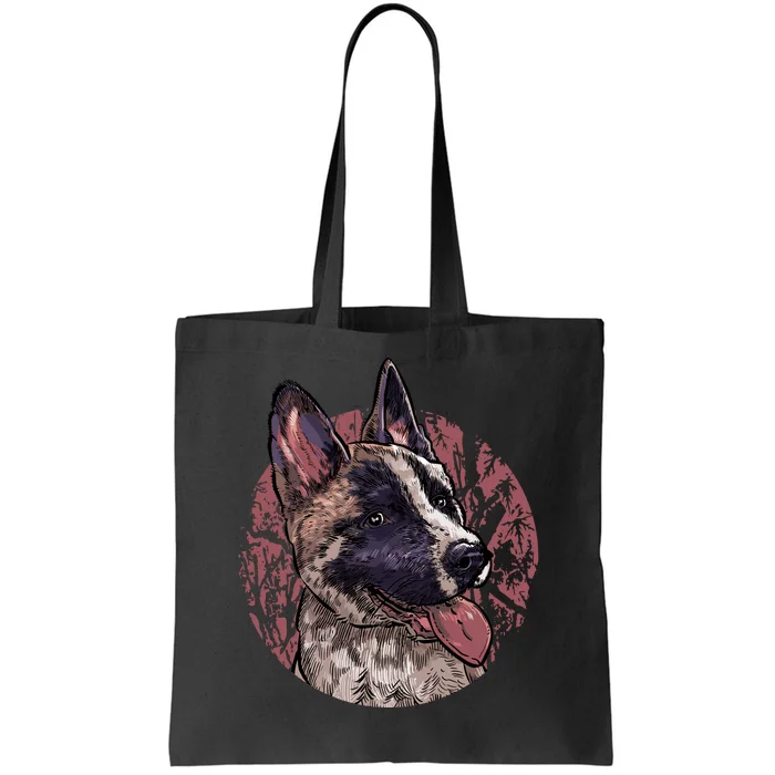 Vintage German Shepherd Tote Bag