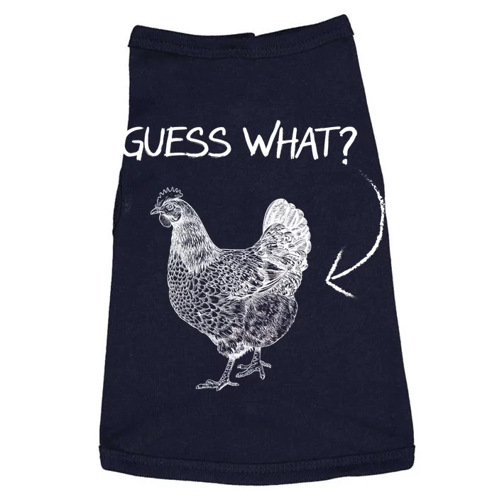 Vintage Guess What Chicken Butt Funny Doggie Tank