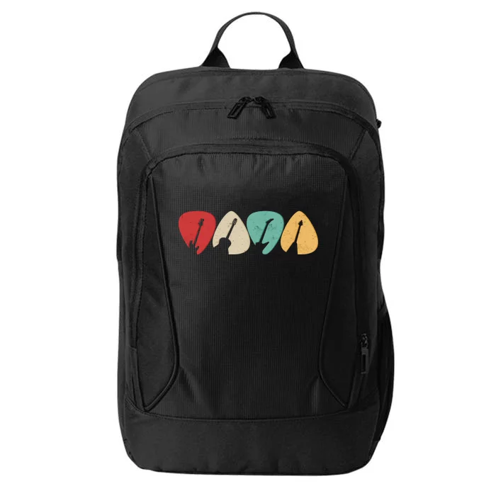 Vintage Guitar Picks City Backpack