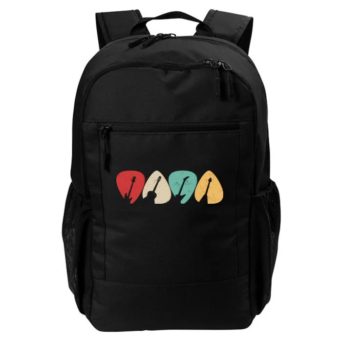 Vintage Guitar Picks Daily Commute Backpack