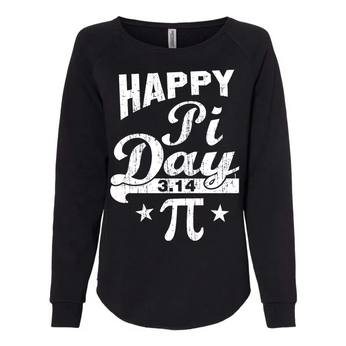 Vintage Happy Pi Day 3.14 Womens California Wash Sweatshirt