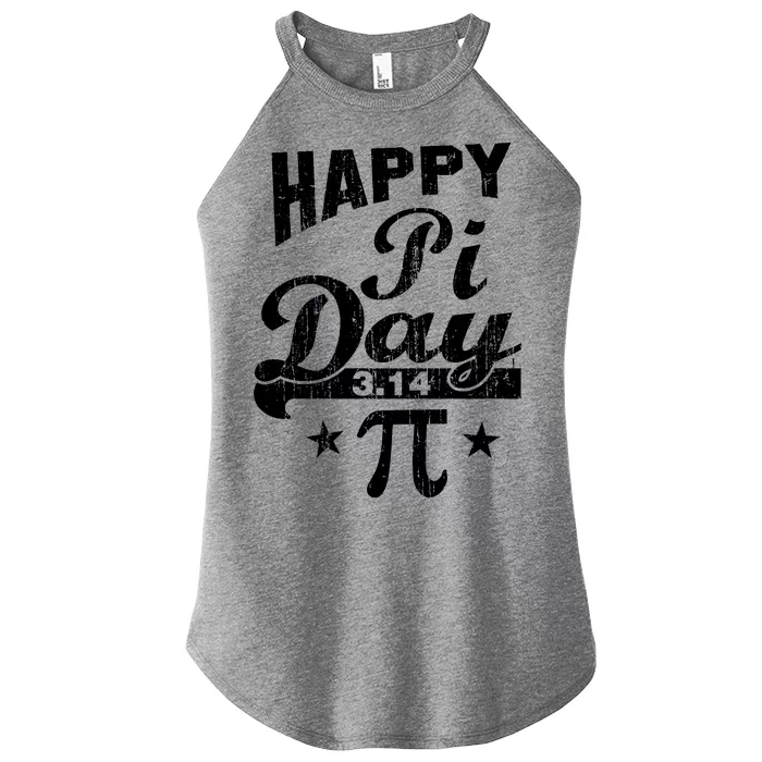 Vintage Happy Pi Day 3.14 Women’s Perfect Tri Rocker Tank