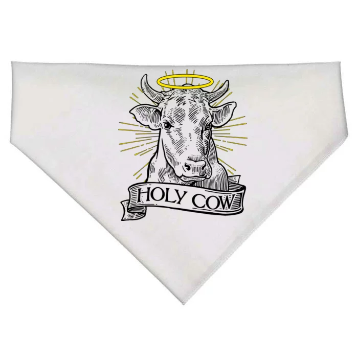 Vintage Holy Cow USA-Made Doggie Bandana