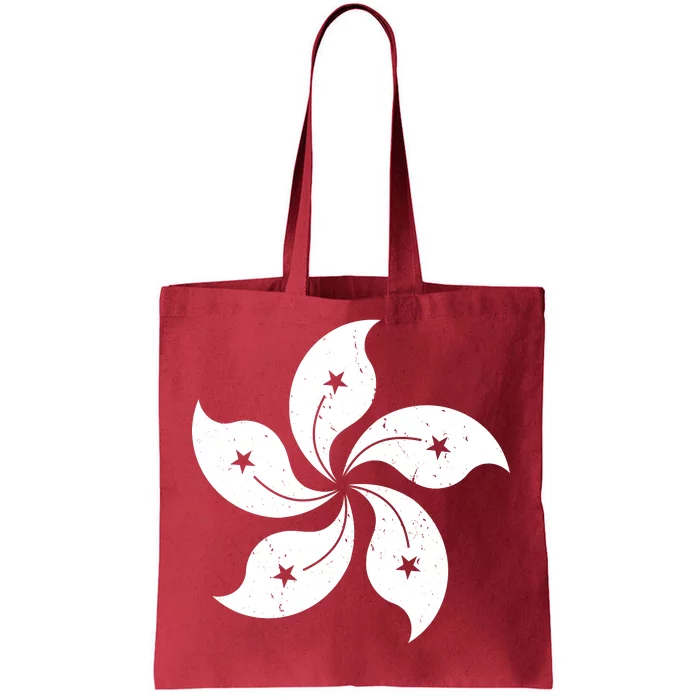 Vintage Hong Kong Flag Tote Bag