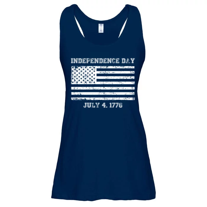 Vintage Independence Day 1776 Ladies Essential Flowy Tank